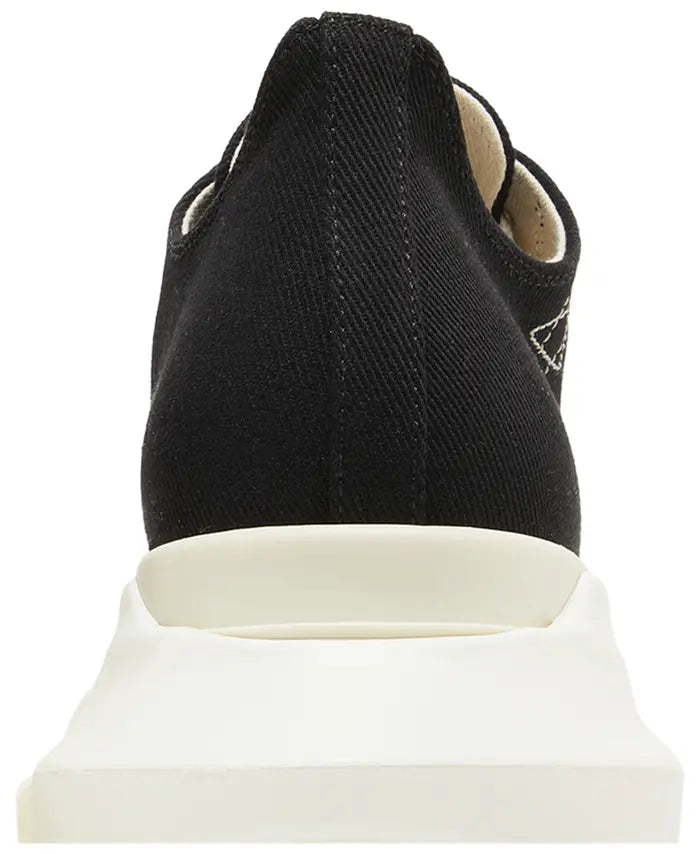 RICK OWENS EDFU DRKSHDW PENTAGRAM EMBROIDERY ABSTRACT LOW 'BLACK MILK'
