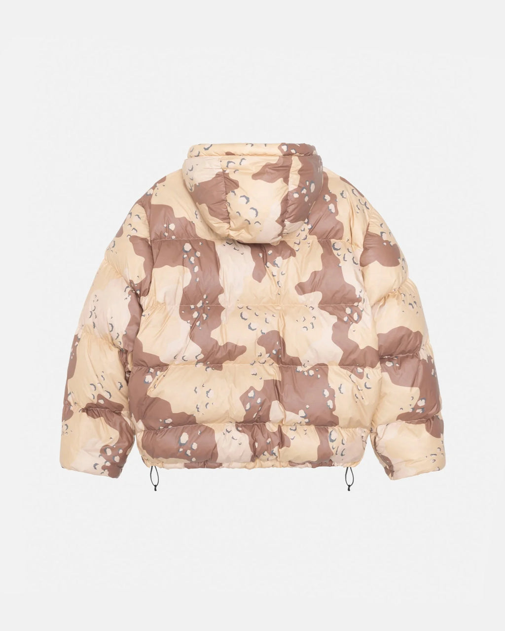 STUSSY DOWN PARKA CAMO RIPSTOP KHAKI