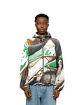 STUSSY BEACH SHELL JACKET BAJA PRINT