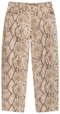 STUSSY WASHED CANVAS BIG OL' JEANS PYTHON