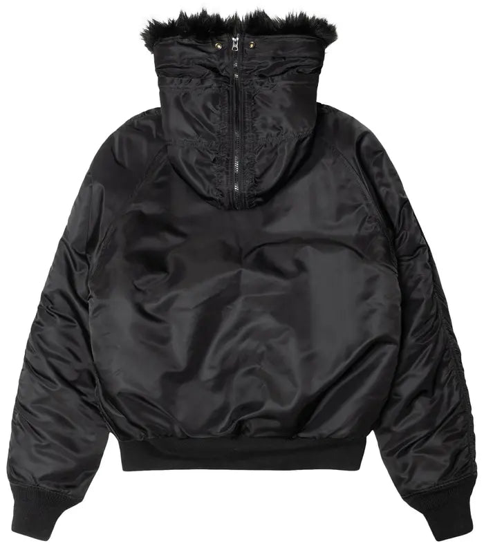 STUSSY X ALPHA KRYPTEK N-2B SHORT WAIST PARKA “BLACK”