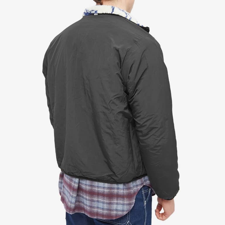 STUSSY DRAGON SHERPA JACKET NATURAL
