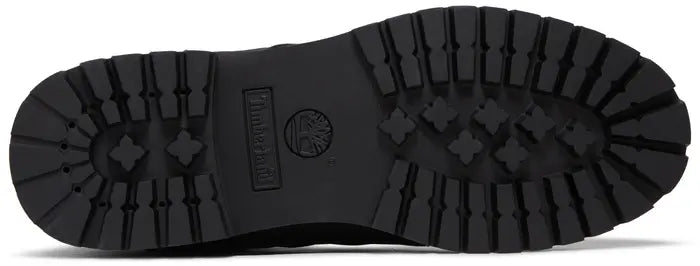 SUPREME X TIMBERLAND 6 INCH PREMIUM WATERPROOF BOOT 'EMBOSSED DIAMOND PLATE - BLACK'