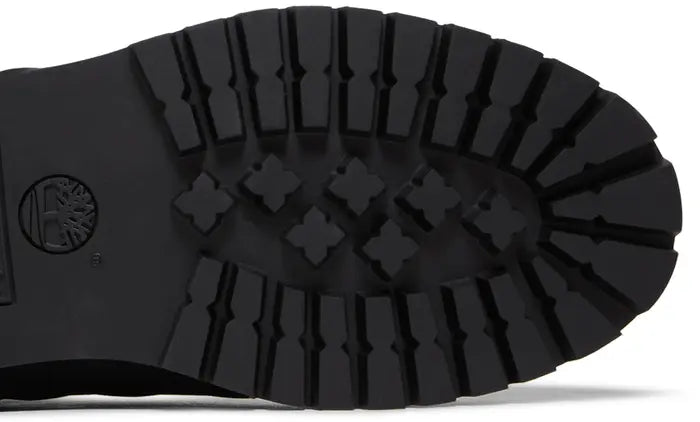 SUPREME X TIMBERLAND 6 INCH PREMIUM WATERPROOF BOOT 'EMBOSSED DIAMOND PLATE - BLACK'