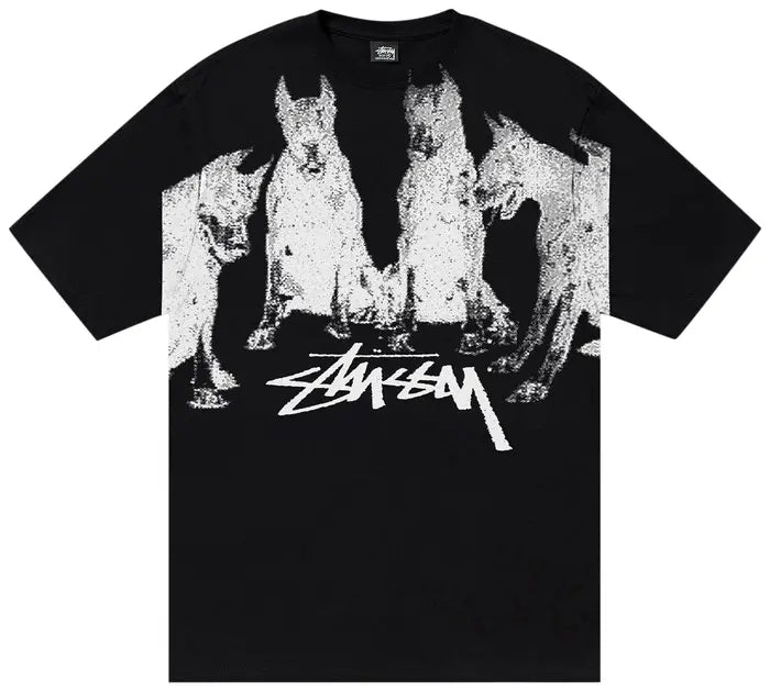 STUSSY DOBERMANS TEE