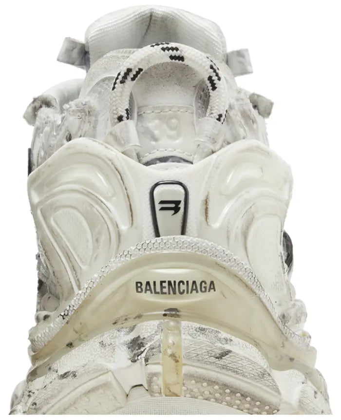 BALENCIAGA RUNNER SNEAKER 'GRAFFITI - WHITE BLACK'