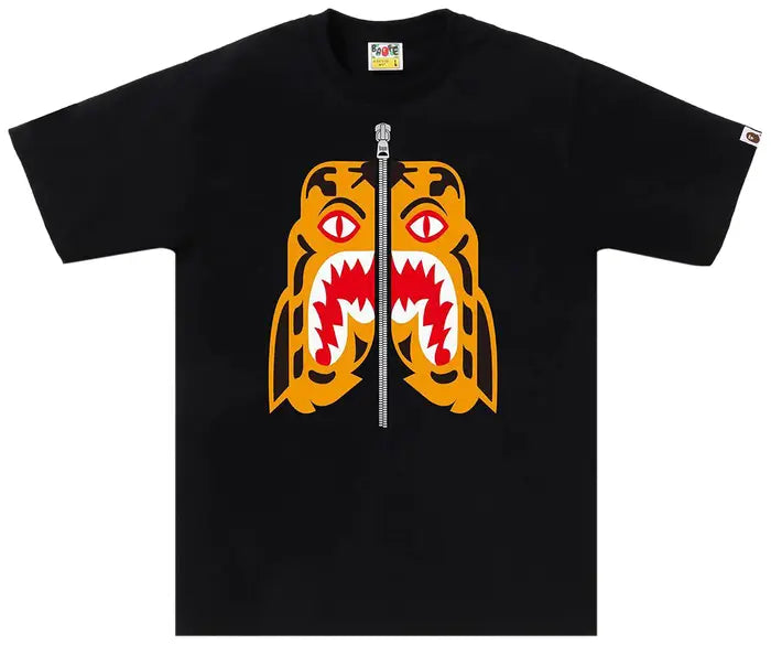 BAPE TIGER BLACK TEE