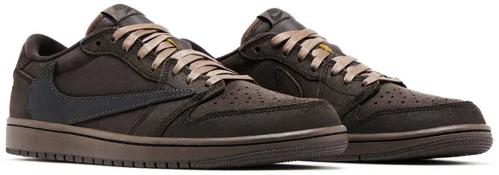TRAVIS SCOTT X AIR JORDAN 1 RETRO LOW OG SP “VELVET BROWN”