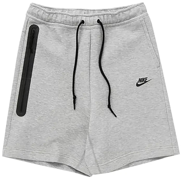 NIKE SPORTSWEAR TECH FLEECE SHORTS 'DARK GREY HEATHER/BLACK'