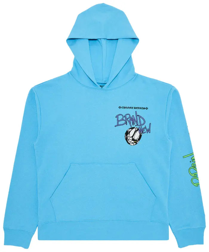 CHROME HEARTS x MATTY BOY BRAIN HOODIE “BLUE”