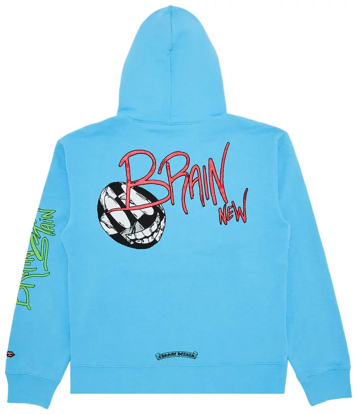 CHROME HEARTS x MATTY BOY BRAIN HOODIE “BLUE”
