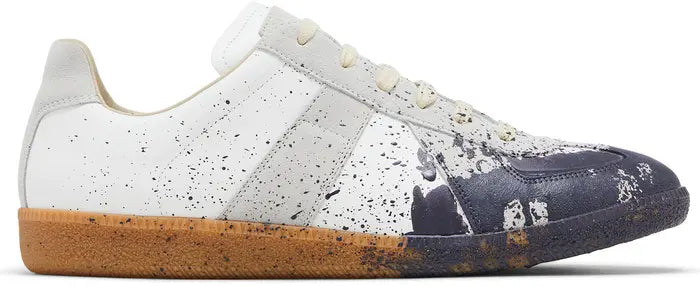 MAISON MARGIELA REPLICA LOW “PAINT SPLATTER – WHITE PEWTER”