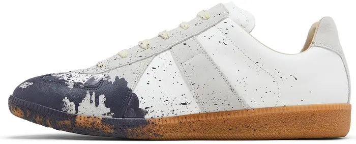 MAISON MARGIELA REPLICA LOW “PAINT SPLATTER – WHITE PEWTER”