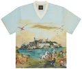 CORTEIZ NARNIA FOOTBALL JERSEY “BLUE / CREAM”