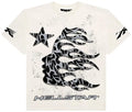HELLSTAR THORN GLITTER T-SHIRT 'WHITE'