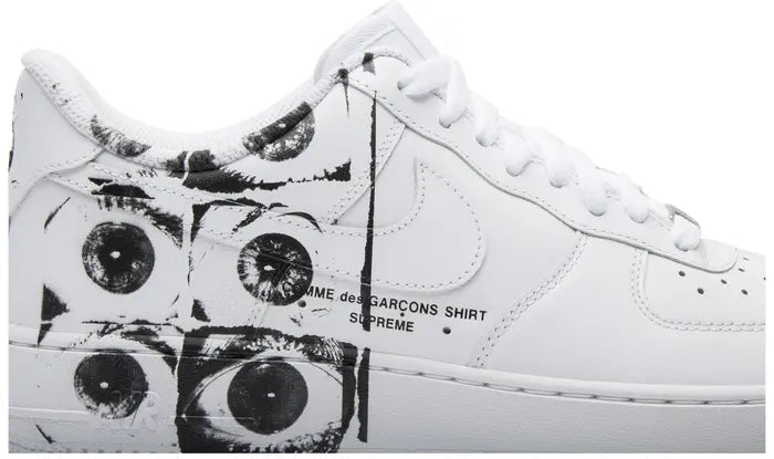 SUPREME × COMME DES GARÇONS SHIRT × NIKE AIR FORCE 1 LOW “EYES”