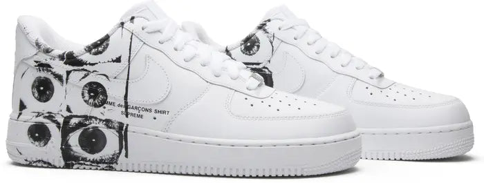 SUPREME × COMME DES GARÇONS SHIRT × NIKE AIR FORCE 1 LOW “EYES”