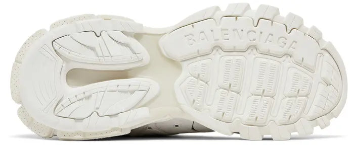 BALENCIAGA TRACK SIGNATURE SNEAKER IN WHITE