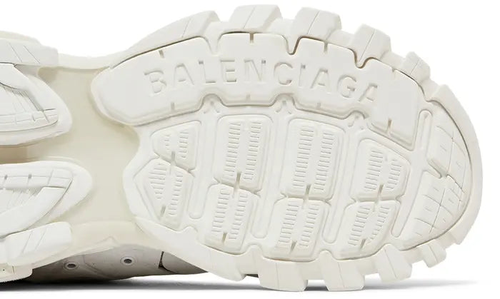BALENCIAGA TRACK SIGNATURE SNEAKER IN WHITE
