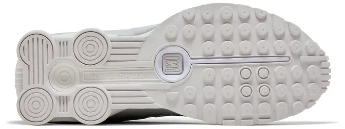 NIKE SHOX R4 'WHITE METALLIC SILVER' 2024