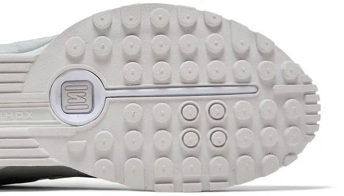 NIKE SHOX R4 'WHITE METALLIC SILVER' 2024