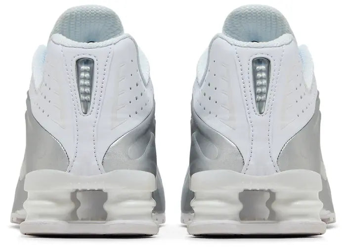 NIKE SHOX R4 'WHITE METALLIC SILVER' 2024