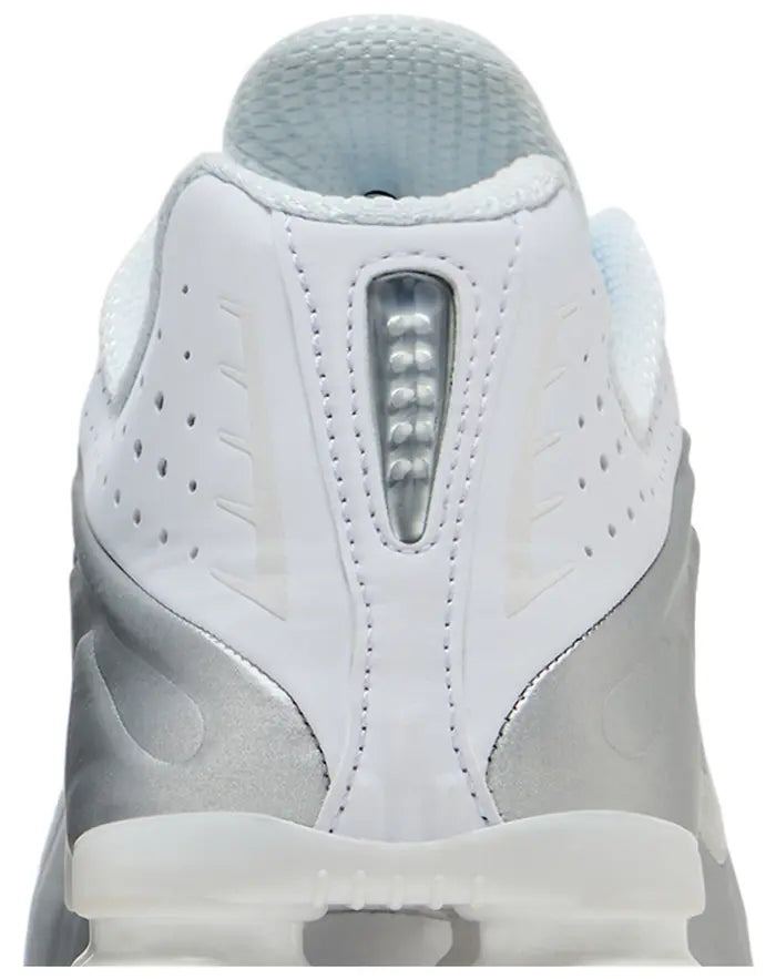 NIKE SHOX R4 'WHITE METALLIC SILVER' 2024
