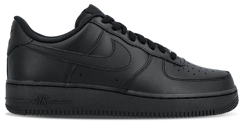 NIKE AIR FORCE 1 LOW ’07 “TRIPLE BLACK” SNEAKERS