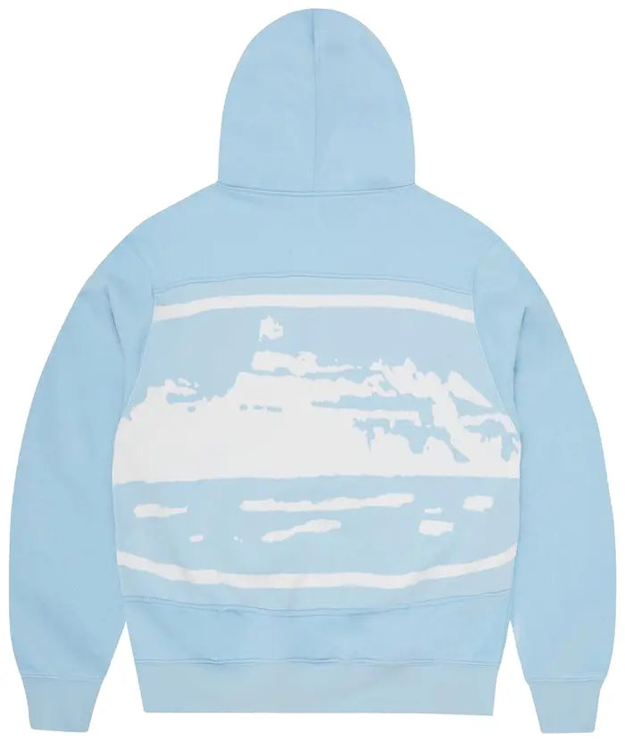 CORTEIZ HYBRID JACQUARD KNIT ALCATRAZ ZIP HOODIE