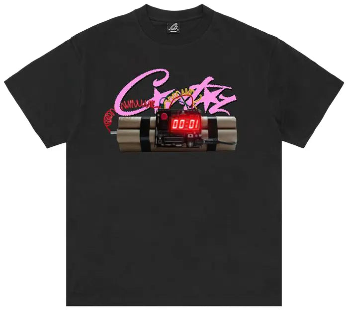 CORTEIZ NO TIME 4 LUV TEE “BLACK”