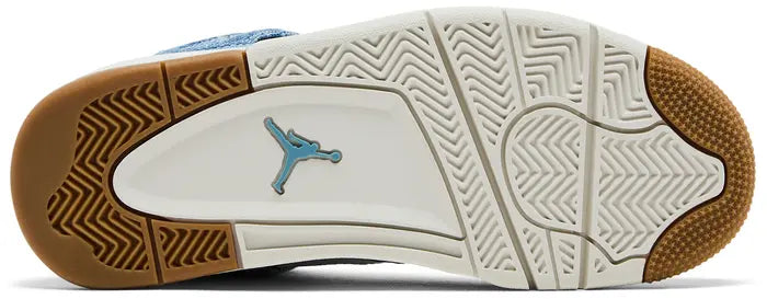 AIR JORDAN 4 RETRO TEX 'WORN BLUE DENIM'