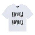 MOWALOLA DOUBLE SWEAT TEE “WHITE”