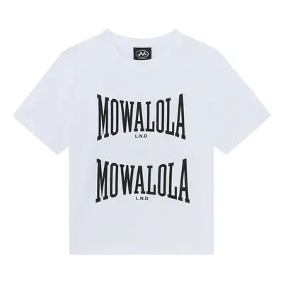 MOWALOLA DOUBLE SWEAT TEE “WHITE”