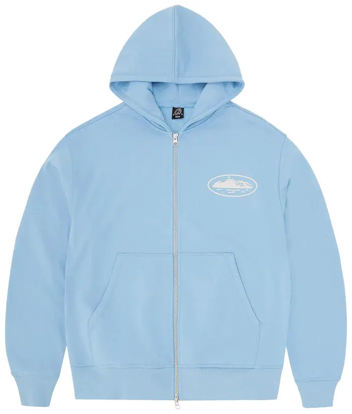 CORTEIZ ISLAND PUFF PRINT ZIP HOODIE