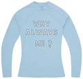 CORTEIZ WHY ALWAYS ME COMPRESSION TOP “POWDER BLUE”