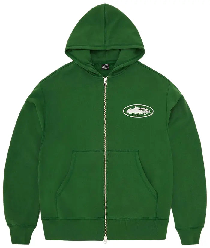 CORTEIZ ISLAND PUFF PRINT ZIP HOODIE