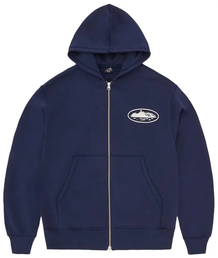 CORTEIZ ISLAND PUFF PRINT ZIP HOODIE