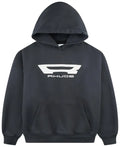 RHUDE CAMPIONE HOODIE VINTAGE BLACK