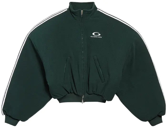 BALENCIAGA ZIP UP JACKET 'CYPRESS GREEN'