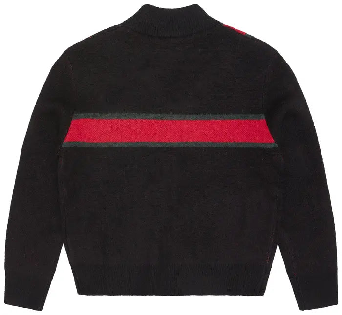 CORTEIZ LUX KNIT ZIP UP “BLACK”