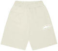 CORTEIZ ISLAND PUFF PRINT SWEATSHORT “OFF WHITE”