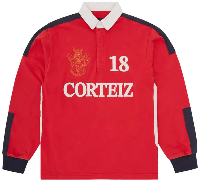 CORTEIZ PANELED RUGBY “RED”