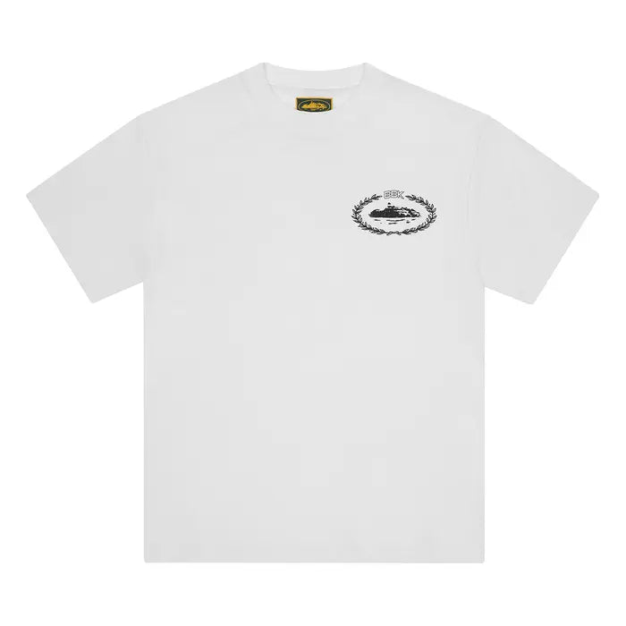 CORTEIZ × BBK ROYALE TEE “WHITE”