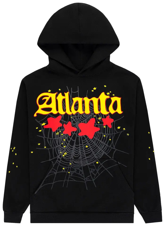 SP5DER ATLANTA HOODIE “BLACK”