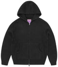 CORTEIZ ALCATRAZ HEAVY KNIT ZIP HOODIE “BLACK”