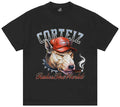 CORTEIZ DOG POUND TEE IN BLACK