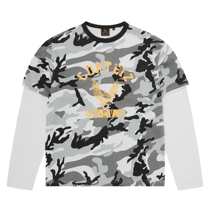 CORTEIZ EAGLE CAMO THERMAL LONG-SLEEVE “ARCTIC”