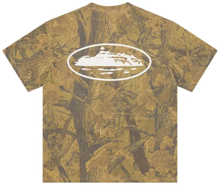 CORTEIZ ISLAND PUFF PRINT TEE “FOREST CAMO”