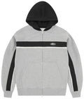 CORTEIZ RIBBED SPORTEIZ ZIP HOODIE “HEATHER GREY”