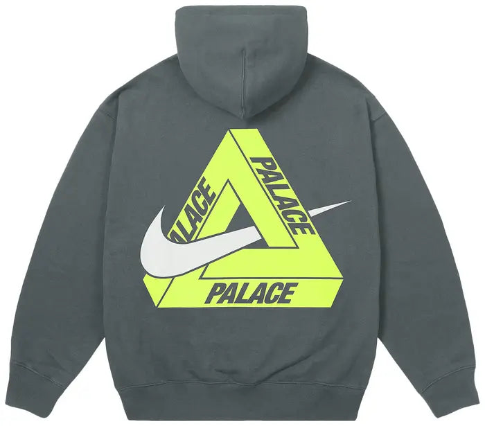 PALACE X NIKE TRI SWOOSH HOOD 'CHARCOAL'
